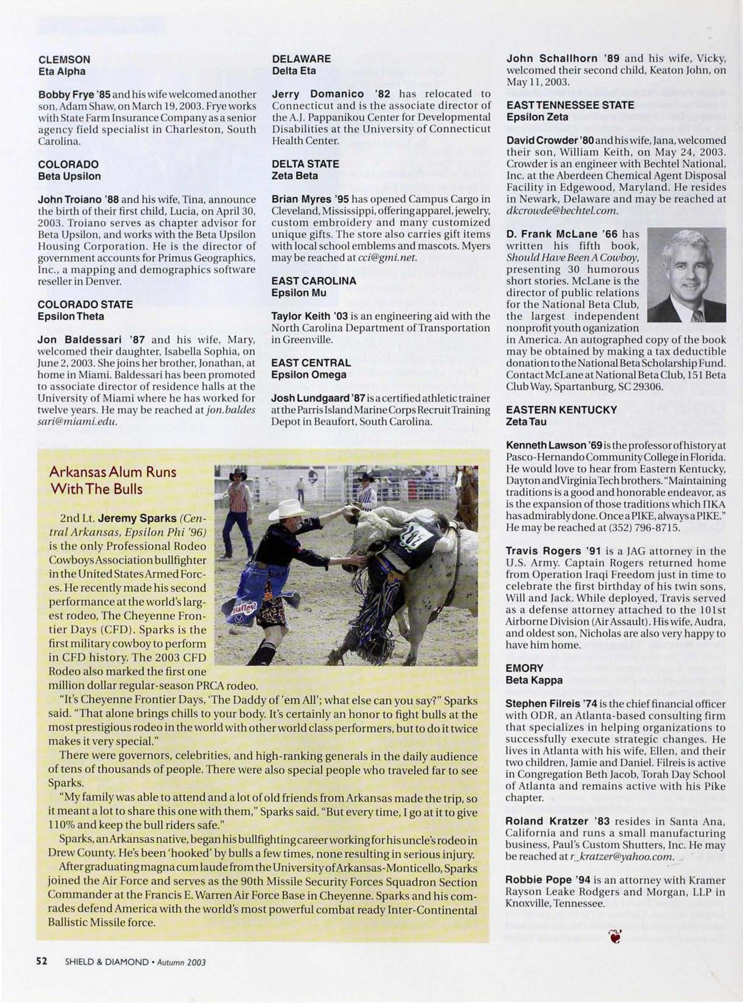 Arkansas Alum Runs With The Bulls